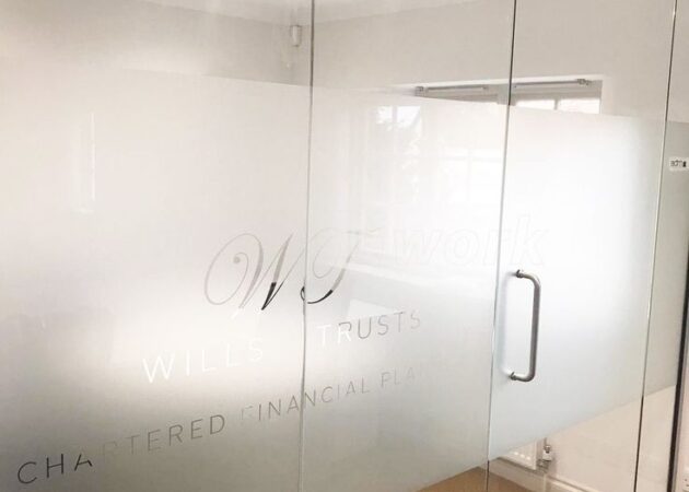 Toughoned Glass Partition