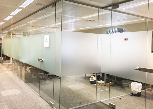 Toughoned Glass Partition